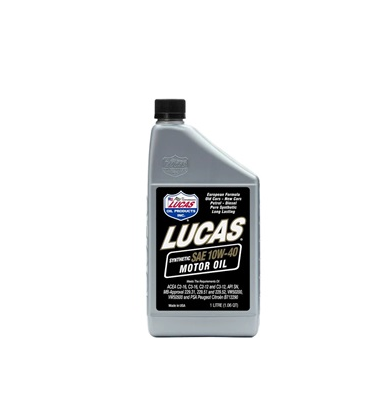 صورة زيت لوكاس 10W40 لمحركات السيارات عالية الأداء