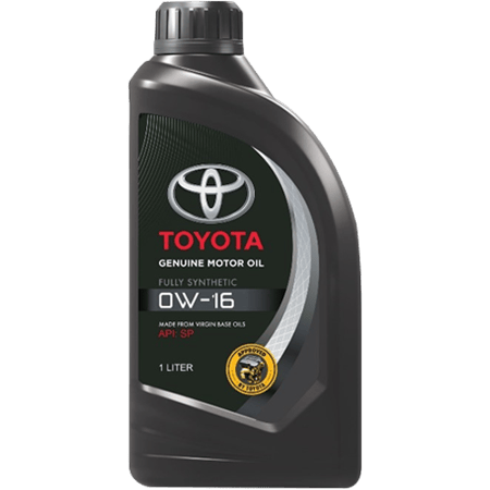 زيت محرك تويوتا 0W16 تخليقي بالكامل  1 لتر