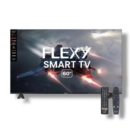 فلكسي شاشة تلفزيون 60 بوصة سمارت FX60UWEBSY - 4K UHD - WEBOS