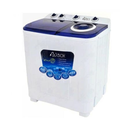دبليوبكس غسالة حوضين - 13 كغ - أبيض - KW1516 W.BOX