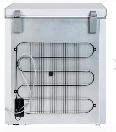 سوبر جنرال فريزر مسطح - 145 ليتر - 5.1 قدم - أبيض - KSGF222HM