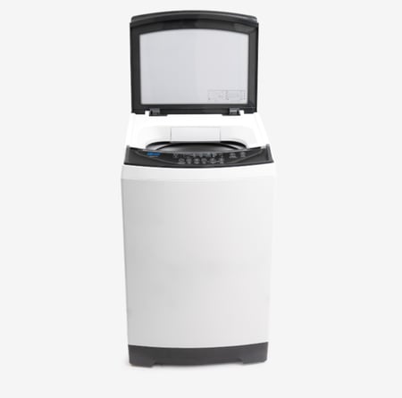 غسالة اتوماتيك يوجين 10 كيلو - تعبئة علوية - أبيض - UWMTLN10