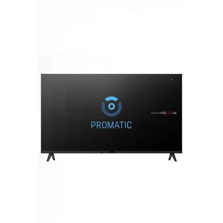 بروماتيك شاشة تلفزيون سمارت 85 بوصة - 4K QLED - نظام تشغيل WebOS - أسود - N85251OS 85