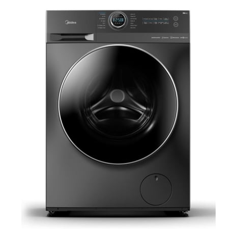 ميديا غسالة اتوماتيك تحميل أمامي مع واي فاي - 10 كغ غسيل - 7 كغ تنشيف  - 16 برنامج - 1600 دورة في الدقيقة - فضي - MF200D100W/TS