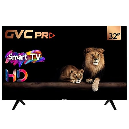 جي في سي شاشة سمارت 65 بوصة 4K أندرويد 13 مع رسيفر وحامل جداري - GVC -65TUS5200