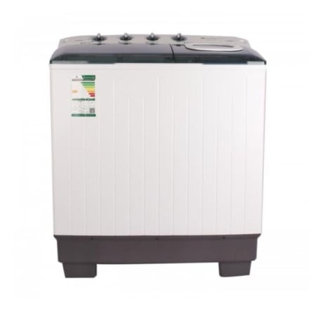 سمارت الكتريك غسالة حوضين تحميل علوي - 9 كغ - أبيض - SME9WM