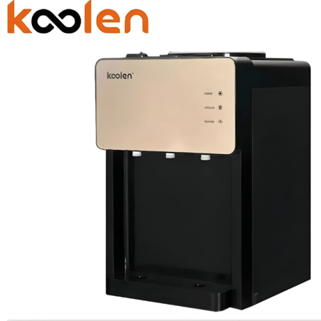 برادة مياه كولين طاولة زجاج ذهبي – تصميم فاخر وانتعاش يومي