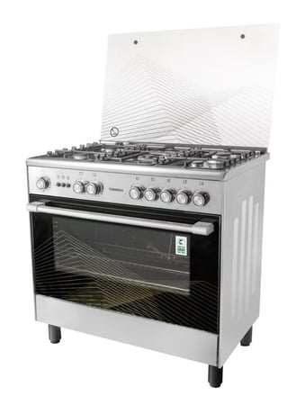 فرن تورنيدو 5 عيون غاز 60 × 90 شعلة سباف ايطالي مروحة تبريد 9T10BUC1X11SS