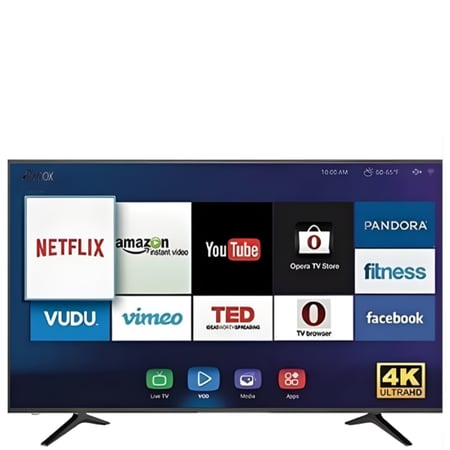 شاشة دبليوبكس سمارت 55 بوصة بدقة 4K UHD – موديل W-BOS55UHD