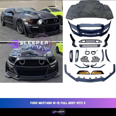 Ford Mustang 10-12 full body kit - موستنق