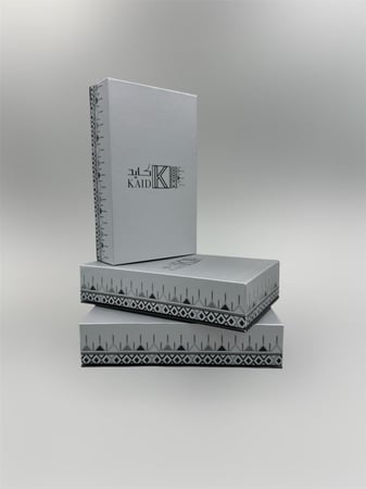 سبحة زعفرانية | تركواز حرباء مع فواصل وطرابزونة فضة