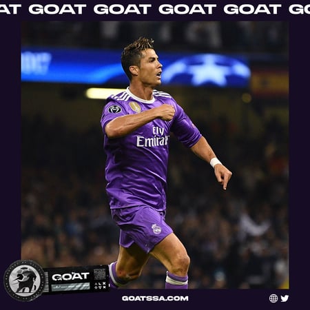 تيشيرت كلاسيك ريال مدريد نهائي كارديف (رونالدو)