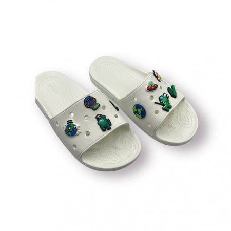 كروكس - Crocs سادة ابيض