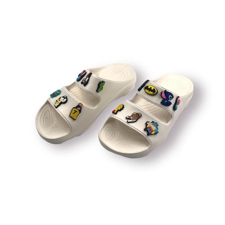 كروكس - Crocs سادة ابيض انيق