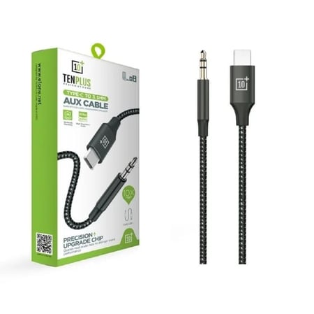 سلك AUX تايب سي TENPLUS