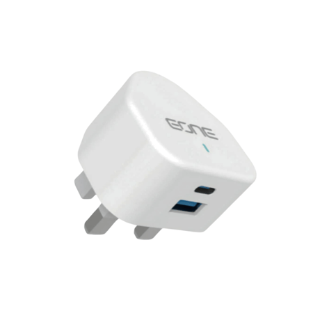 شاحن جداري بقوة 20 واط منفذ تايب سي و USB من EONE