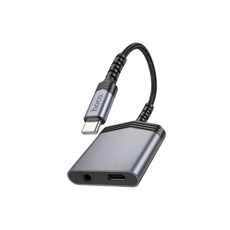 محول 2 في 1 USB-C إلى USB-C + 3.5MM أنثى