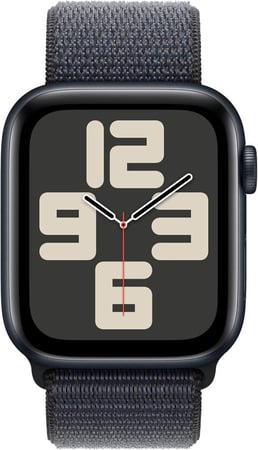 ابل - واتش SE 2 ساعة ذكية مقاس 40مم GPS (بدون شريحة) - قماش أسود