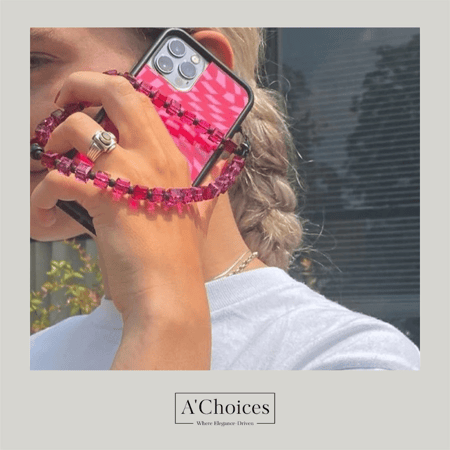 سلسلة جوال خرز