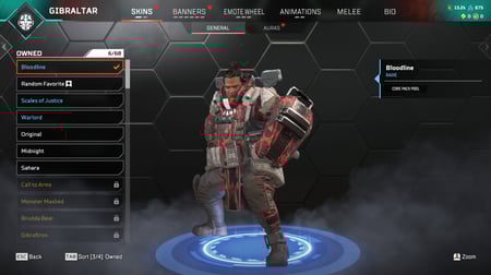 حساب ايبكس ليجند , المستوى 102 + سكنات 49