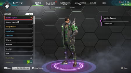 حساب ايبكس ليجند , المستوى 69 + سكنات 74