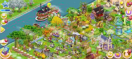 مزرعة هاي داي لفل 104 + تصميم مميز وقوي