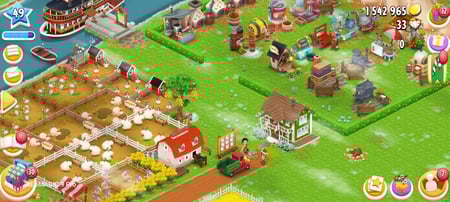 مزرعة هاي داي لفل 49 + تصميم مميز