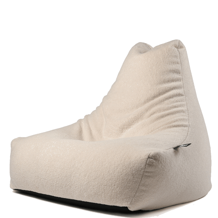 كرسي بين باج كبير تيدي - أبيض عاجي