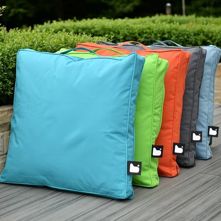 وسادة أرضية للجلوس - أزرق أكوا