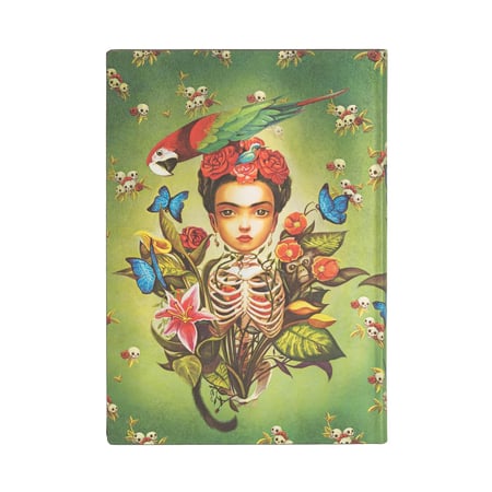 دفتر وسط Frida "مخطط"