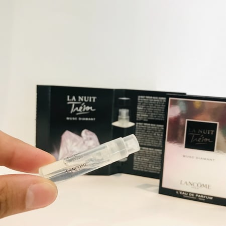 عينة عطر لا نوي تريزور مسك ديامانت من لانكوم