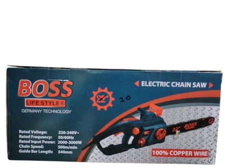 منشار جنزير كهربائي 22 إنش – BOSS (2000-3000 واط)