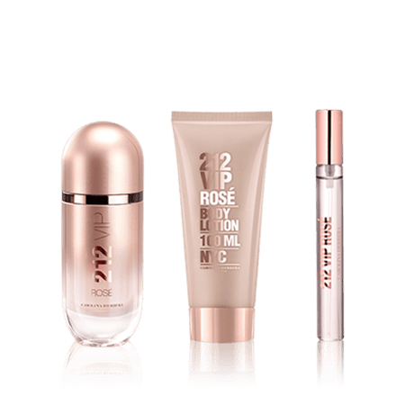 كارولينا هيريرا 212 في أي بي روز مجموعة 80 مل+ لوشن للجسم 100 مل+عينة 10 مل