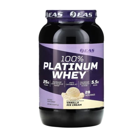 واي بروتين بلاتينيوم من اي ايه اس بنكهة الفانيليا