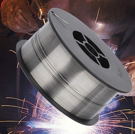 بكرة سلك بسمك 0.8 مليمتر 1 كيلو (بدون غاز)