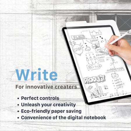 شاشة حمايه للايباد - ورقي