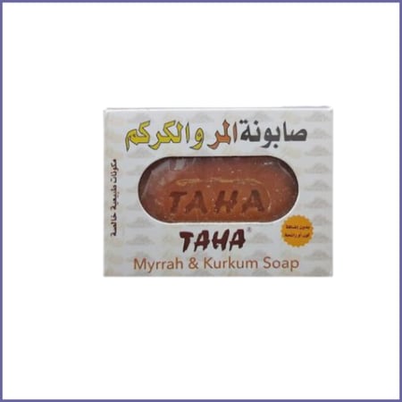 تاها صابونة المر والكركم -  125 جرام