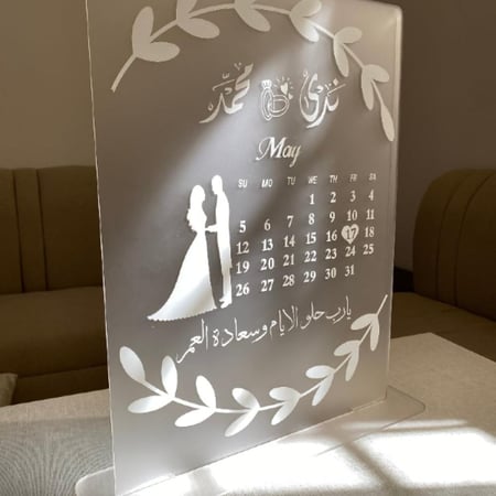 استاند أكريلك لأجمل الذكريات