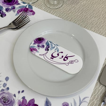 تاق اكريلك بالطباعه للصحن