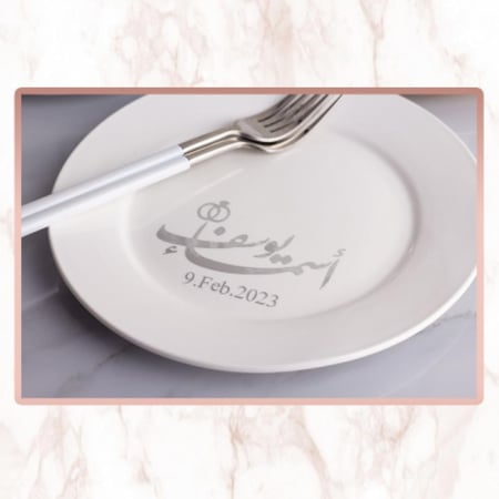 نحت على كاسات العرسان حفر اسماء العرسان حامل كاسات طباعة كاسات بالاسم