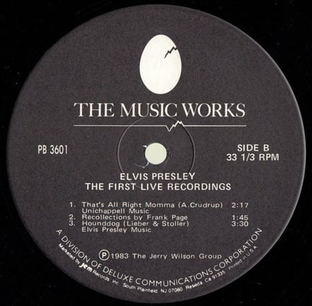 Elvis Presley - The First Live Recordings