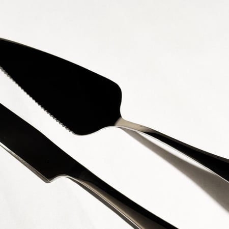 قطاعة وسكين للكيك | مع حفر الليزر