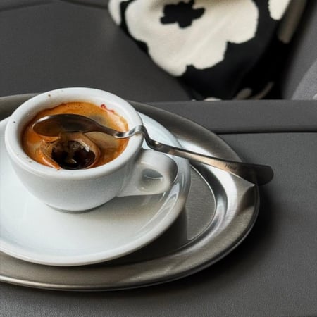 كوب اسبريسو وايد أبيض | صمم كوبك