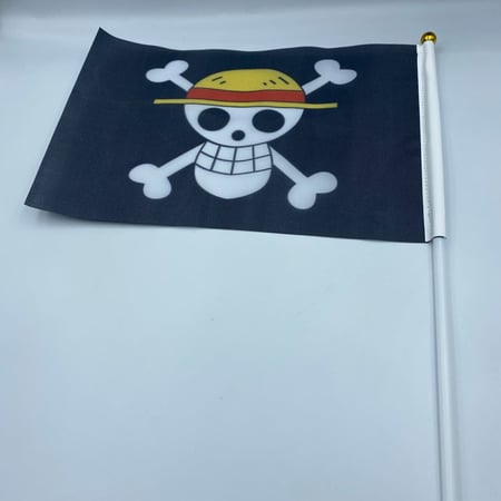 علم شعار قراصنة قبعة القش صغير