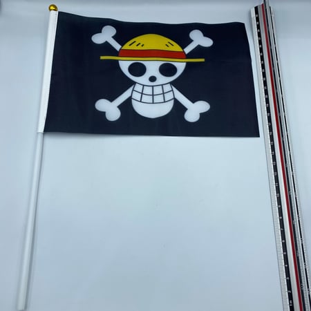 علم شعار قراصنة قبعة القش صغير