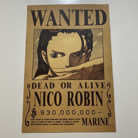 بوستر المطلوبين روبين