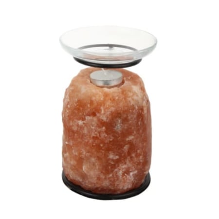 شمعة ملح الهيمالايا مع فواحة