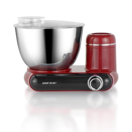 السيف عجانة ميغا 6 لتر مع خلاط زجاج 1.5 لتر 800 واط احمر