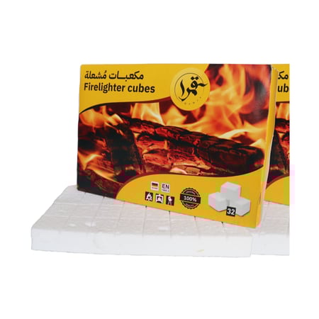 مكعبات الاشعال مولع فحم الماني 32 قطعة