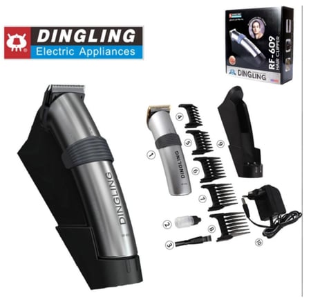 ماكينة حلاقة الشعر الاحترافية دينجلينج (Dingling RF-609) - الإصدار المطور